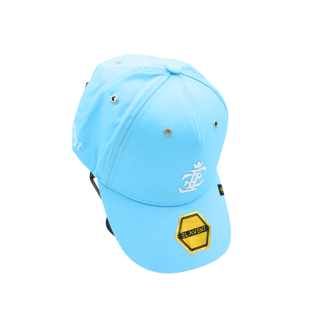ELAVENT CAP - No.1 - baby blue - women’s size